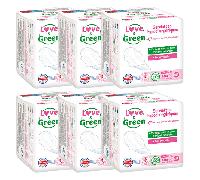 Toallas hipoalergénicas regulares Love & Green, paquete de 6, 14 unidades