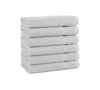 Toallas manuales de bao Arkwright de 6 - sper suave 100% algodn 600 gsm gsm seco y absorbente de bao de lujo esencial para hoteles anfitriones de