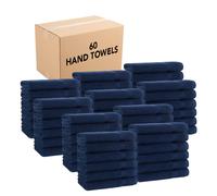 Toallas manuales del bao Arkwright de 6 - (caja a granel de 60) Super suave 100% algodn 600 GSM SECH SECO Y ESFIENTES DE BAO LUXURY LUXURY PARA HO