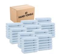 Toallas manuales del bao Arkwright Juego de 6 - (Case a granel de 60) Super suave 100% algodn 600 GSM SECH SECO Y ESFIENTES DE LUXURA DE LUXURY par