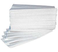 Toallas Papel Desechable Para Dispensador - Doblado a-Z - Tablero - Pura Celulosa Interfoil - N. 25 Pack de 150 pz