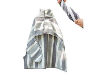 Toallas para Mascotas | de Secado rápido para Perros - Manta de Microfibra Absorbente a Rayas para después de la natación baño casa Playa Puppy