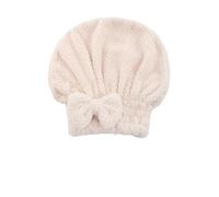 Toallas para Secar El Pelo Toalla de baño secado rápido for el cabello for mujer, gorro toalla envolvente con lazo for Spa, accesorios, gorros gruesos, ducha diseñador(WHITE)