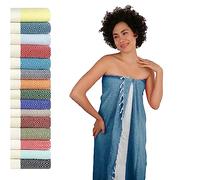 Toallas Playa Grandes pareja 100x200 cm - Algodón reciclado - Toalla Playa Grande: Mujer + Hombre Fouta Playa, Playa Accesorios Beach Towel, Esterilla Playa, Pareos Playa Grandes