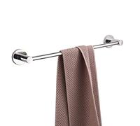 Toallas, Riel de baño, Soporte único Redondo Largo Opcional, Tornillo montado en la Pared, Almacenamiento de Cocina Colgante(100cm)