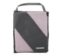 Toallas secas rápidas ndiyyeaa, para seguir buceando, para toalla de natación para adultos, microfibra, 99 * 39 cm, toalla de ejercicios, liviano, absorbente, secado rápido, (Rosa)