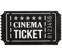 Toallas - Ticket de cine - Lote de 20 unidades