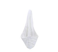 toallas, Toalla turbante for el cabello, poliéster, multicolor, 25 x 66 cm, uso en salón(White)