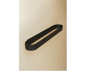 Toallero Alife (Ancho: 41 cm, Negro)