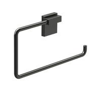 Toallero Anilla Hecho en Metal Rubik 22,8 cm Negro Mate Roca