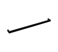 Toallero Atlanta Longitud 413 mm Distancia Entre Agujeros 400 mm Negro Mate bruñido para Montaje en Pared/Armario Toallero de SOTECH