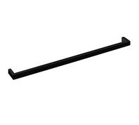Toallero Atlanta Longitud 613 mm Distancia Entre Agujeros 600 mm Negro Mate bruñido para Montaje en la Pared/Armario Toallero de SOTECH