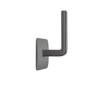 Toallero autoadhesivo para debajo del armario de cocina, toallero de papel, estante de almacenamiento para baño (color: gris, tamaño: 13 cm) (D 13 cm)