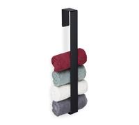 Toallero baño adhesivo colgador de toallas 5 kg toallero adhesivo negro 0,45 kg