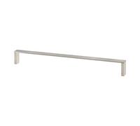 Toallero BOSTON cuadrado Longitud 600 mm x Altura 30 mm x Profundidad 70 mm Acero inoxidable cepillado Toallero montaje en cuerpo o Montaje en pared Toallero de SOTECH
