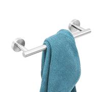 Toallero de acero inoxidable de 30 cm, montado en la pared, cromado