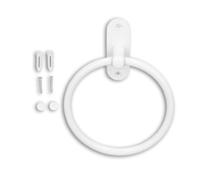 Toallero De Anilla, Porta Toallas Redondo, Acero Inoxidable Percha De Baño, Anillos De Toalla Blancos Toallero De Aro Anillo De Toalla, Cocina, Montaje En Pared