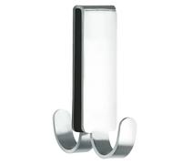 Toallero de baño doble Vieste (Ancho: 2 cm, Acero inoxidable, Mate)