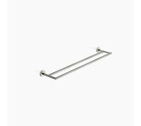 Toallero de baño Dornbracht, 2 piezas, 600 mm, 83061979-06, Color: Mate platino