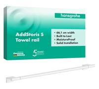 Toallero de barra AddStoris S de hansgrohe, 41767700, Color: Blanco mate