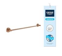 Toallero de Barra GROHE Start (Metal, fijación Oculta, Incluye Tornillos y Tacos), tamaño 654 mm, Bronce Brushed Warm Sunset, 41178DL0