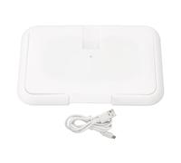Toallero de estera para toallas, dispensador de toallitas húmedas | Dispensador de calentamiento para toallitas de recarga, funda reutilizable para toallitas calientes para, temperatura constante para