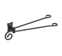 TOALLERO DE HIERRO FORJADO DOBLE PARA PAÑOS ACCESORIOS CUARTO DE BAÑO