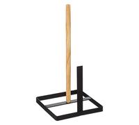 Toallero de madera negro