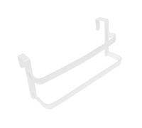 Toallero de metal para puerta de fácil instalación, para cocina, baño, ahorro de espacio, sostiene bata, abrigo, delantal, paquete de 2 unidades de montaje en pared de cortesía