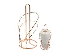 Toallero de papel cocina hierro, organizador higiénico sobremesa metal con superficies lisas for hoteles estilo rústico