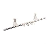 Toallero de radiador con ganchos, estante de secado de aleación de aluminio para ropa, toallas, zapatos, diseño de ahorro de espacio para hogares más pequeños, resistente a la corrosión y (un solo