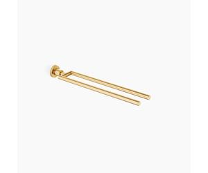 Toallero Dornbracht TARA, 2 piezas, rígido, 83210892-28, Color: latón cepillado