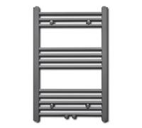 Toallero eléctrico 293w 12 barras acero gris 76,4x50 cm