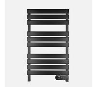 Toallero Eléctrico de Aluminio JALON 450W Negro Display LED IP24