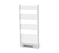 PUR LINE | Radiador NTW-11B Turbo Radiador Toallero Eléctrico Blanco con Calefactor Integrado - Toallero eléctrico con Control WiFi, Display LED táctil, termostato programable y protección IP24
