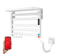 Toallero Eléctrico YOEVU 100W Estante Panel Táctil Wifi Alexa