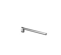 toallero emco flow, de un solo brazo, rígido, 320 mm, 275000132, color: cromo