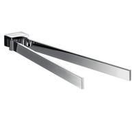 toallero emco loft, 2 brazos, giratorio, 337 mm, 055000131, color: cromo