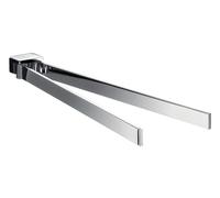 toallero emco loft, 2 brazos, giratorio, 437 mm, 055000141, color: cromo