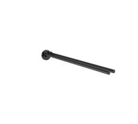 toallero emco round, 2 brazos, 400 mm, móvil, 435013341, Color: Negro