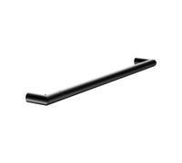 Toallero KEUCO REVA, profundidad 600mm, ganchuras integrados, 12801370600, Color: Negro Mate