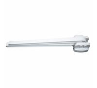 Toallero MSV de Pared 2 Barras Blanco Polipropileno Resistente
