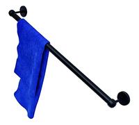 Toallero Negro para baño, toallero de Pared, toallero Largo, Barra de Toalla de Mano, Acero Inoxidable Sus 304, 100 cm, 140 cm, 150 cm (tamaño: 110 cm)