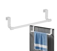 Toallero Para Gabinete - Estante Montado En Puerta De Acero Inoxidable, Organizador Sin Perforaciones, Accesorio De Cocina De Instalación Instantánea | Solución De Almacenamiento Colgante Universal