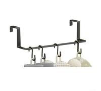 Toallero para radiador con diseño de gancho para un secado eficiente de toallas, ropa y calcetines en cualquier habitación (negro)