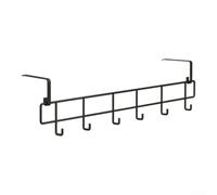 Toallero para radiador, escalera de calefacción de hierro resistente a la corrosión, para baño, estante de secado de ropa que ahorra espacio, fácil de instalar, sin taladro, blanco/negro, 35 cm/55 cm
