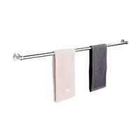 Toallero redondo de pared que ahorra espacio, barra de toalla de baño multifunción de 80 cm y estante para escalera, soporte de toalla perfecto para almacenamiento de baño