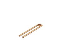 Toallero Steinberg Serie 480, 2-brazo, 450 mm, acero inoxidable, 4802550RG, Color: Oro rosa
