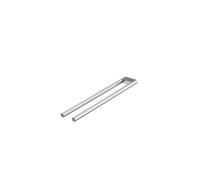 Toallero Steinberg Serie 480, 450 mm, 2 brazos, acero inoxidable, 4802550, Color: cromado