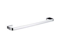 Toallero Toallero de baño de latón Macizo, Soporte de Pared Individual, toallero Cromado, Barra for Colgar Toallas, 30-50 cm(Chrome 50cm)
